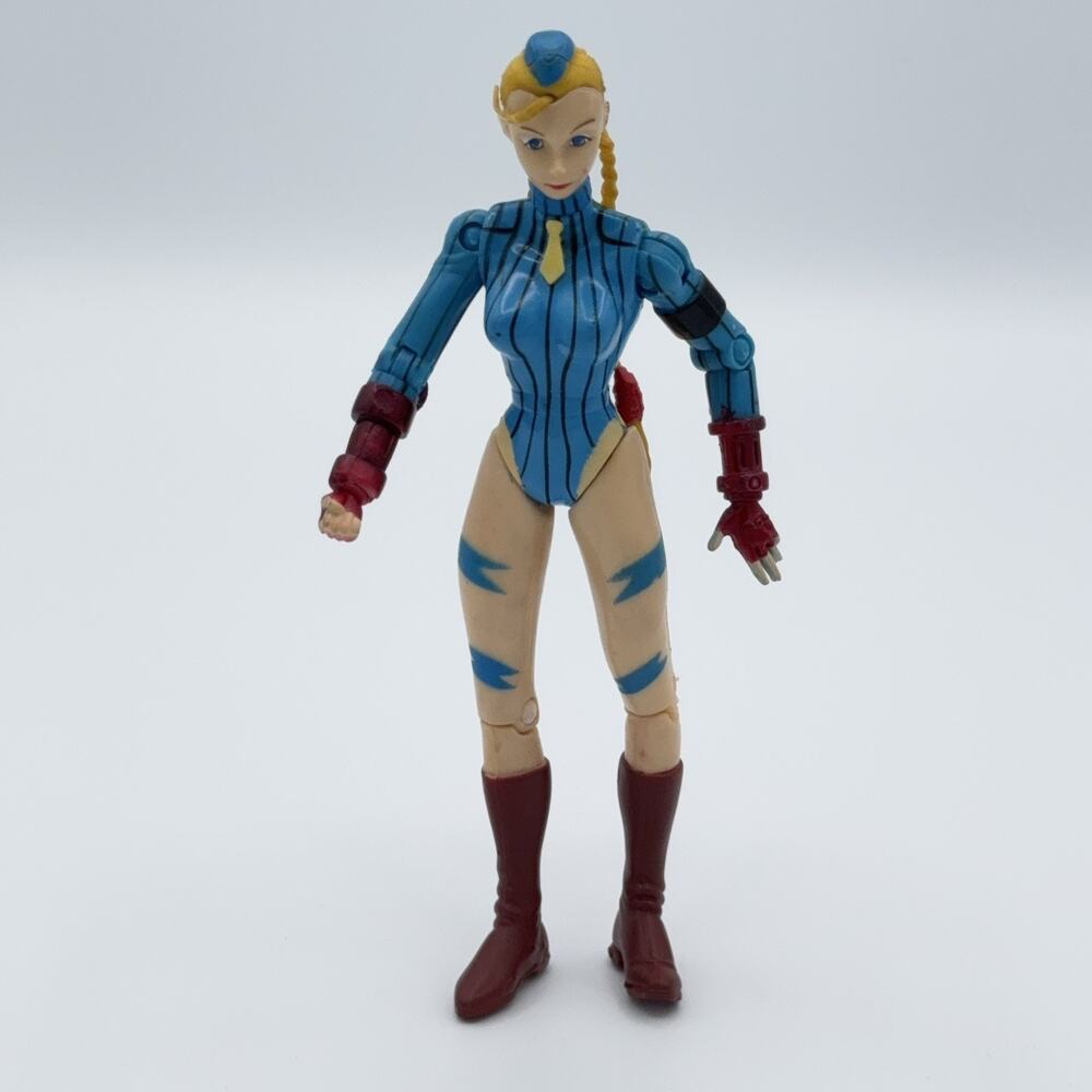 X-Men Vs Street Fighter Cammy 5" Action Figure 1998 Toy Biz Marvel Capcom